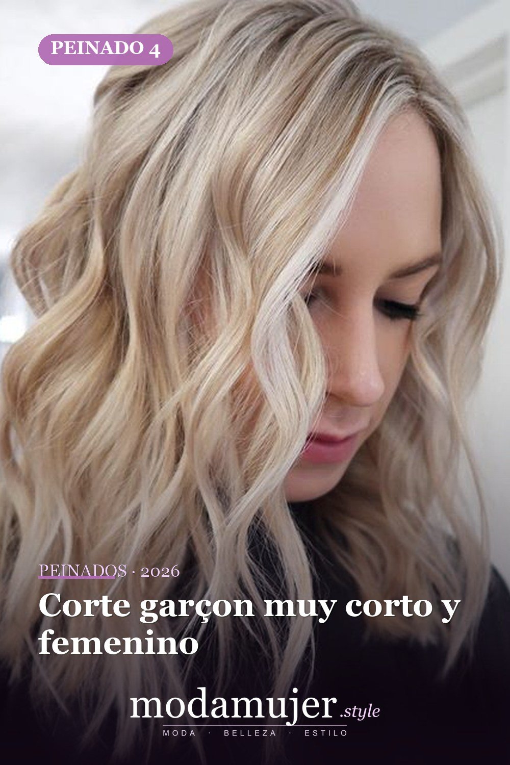 Corte garçon muy corto y femenino — 80 Peinados Nuevos para Mujer para Cada Forma de Rostro