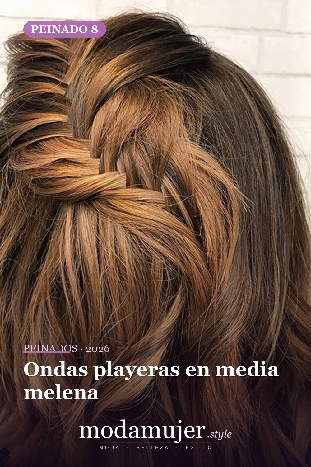 Ondas playeras en media melena — 80 Peinados Nuevos para Mujer para Cada Forma de Rostro