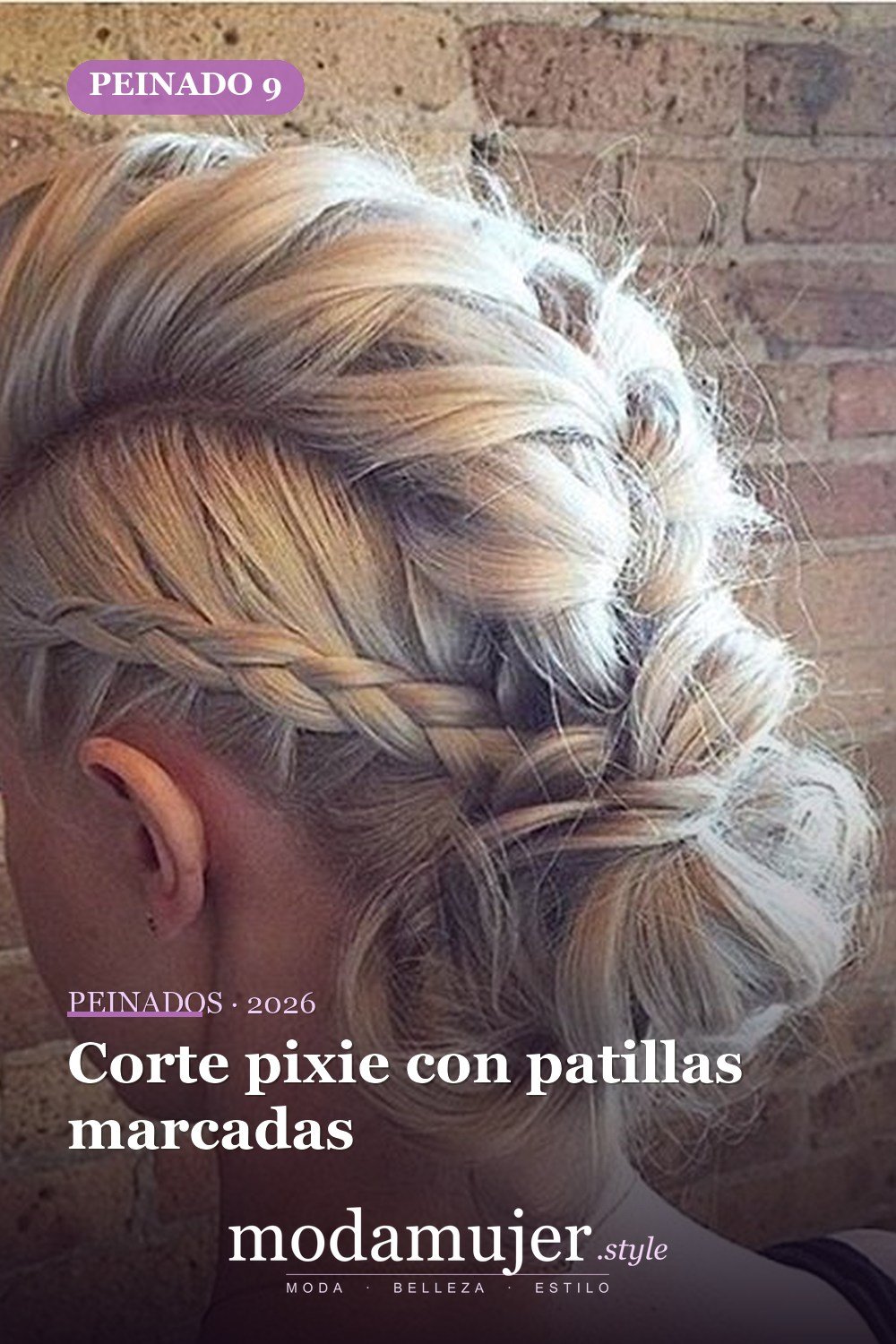 Corte pixie con patillas marcadas — 80 Peinados Nuevos para Mujer para Cada Forma de Rostro