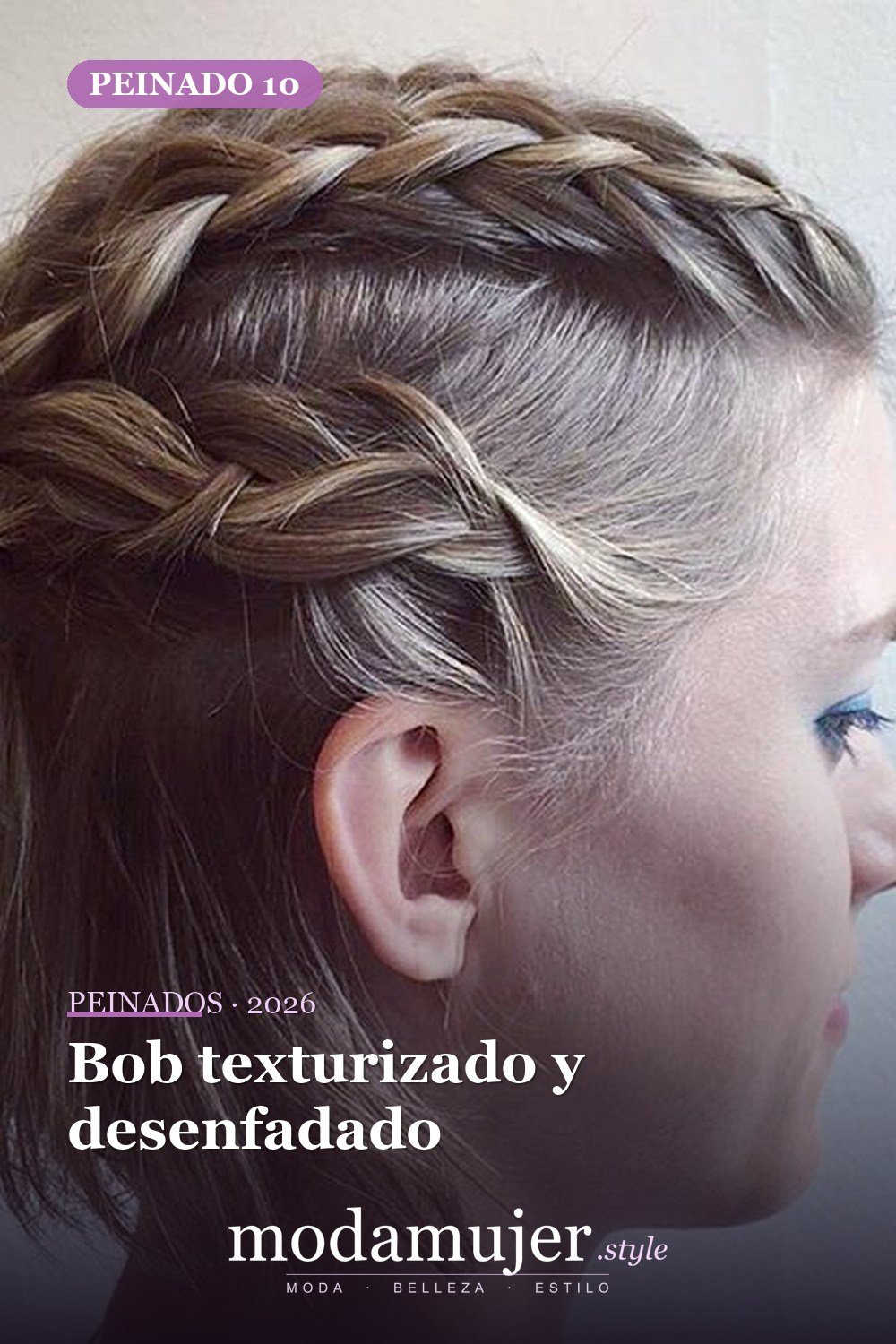 Bob texturizado y desenfadado — 80 Peinados Nuevos para Mujer para Cada Forma de Rostro