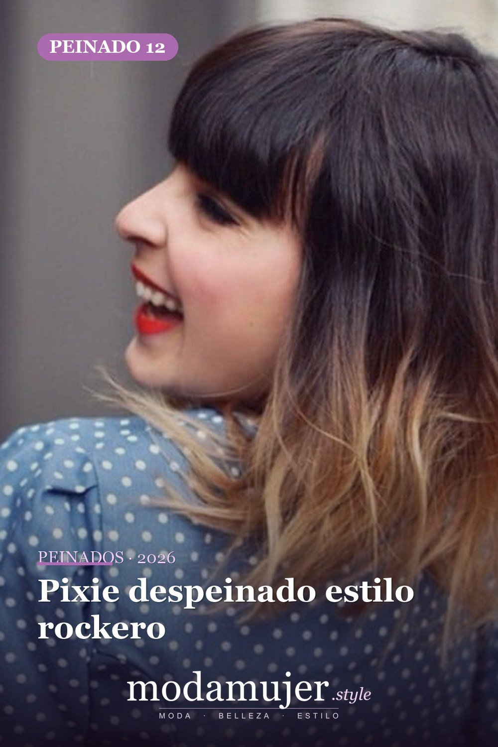 Pixie despeinado estilo rockero — 80 Peinados Nuevos para Mujer para Cada Forma de Rostro