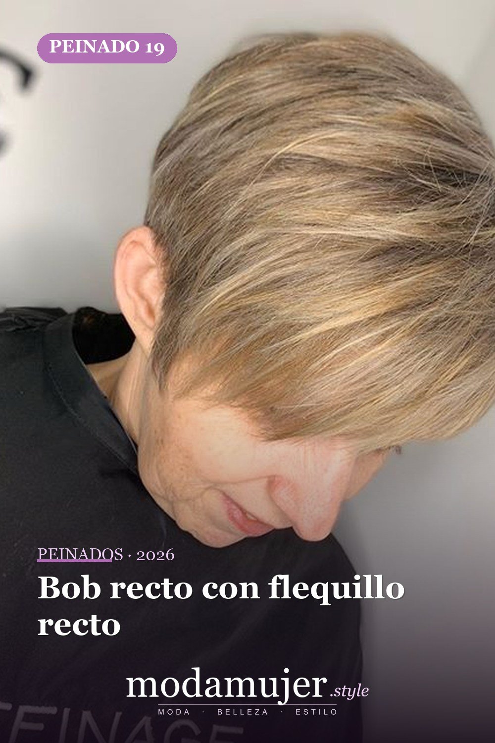 Bob recto con flequillo recto — 80 Peinados Nuevos para Mujer para Cada Forma de Rostro