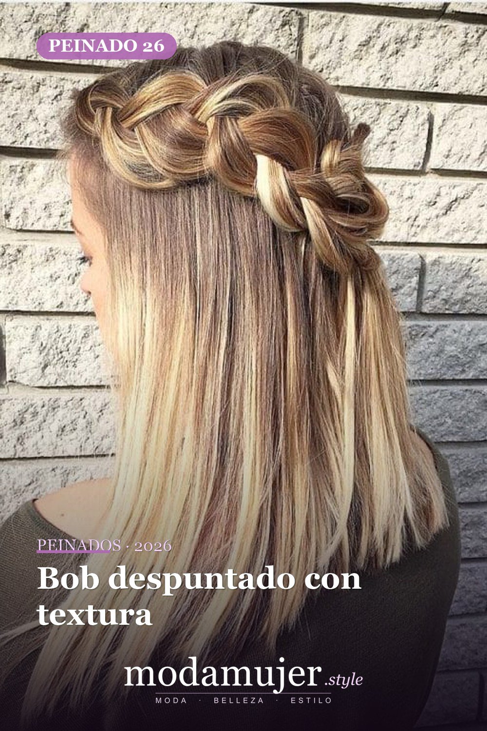 Bob despuntado con textura — 80 Peinados Nuevos para Mujer para Cada Forma de Rostro