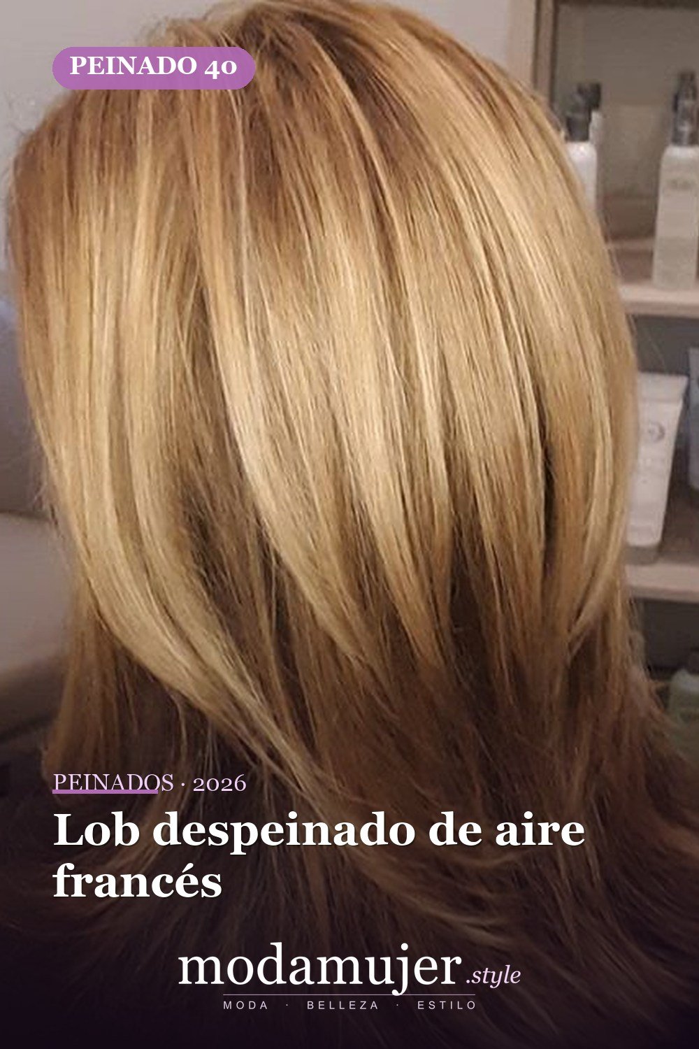 Lob despeinado de aire francés — 80 Peinados Nuevos para Mujer para Cada Forma de Rostro