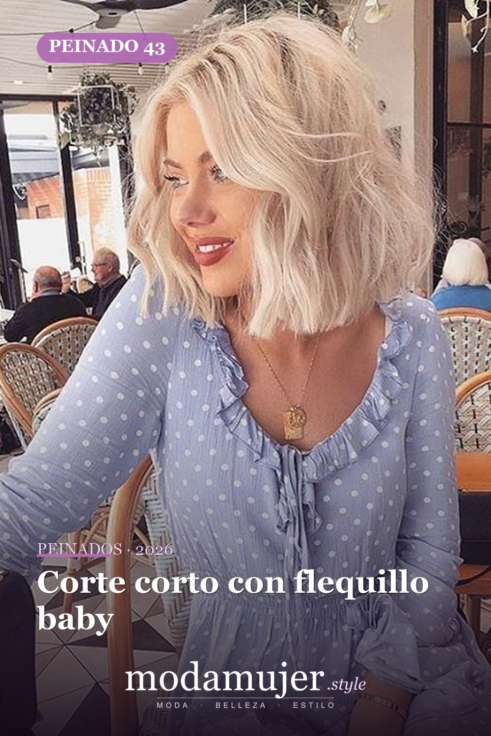 Corte corto con flequillo baby — 80 Peinados Nuevos para Mujer para Cada Forma de Rostro