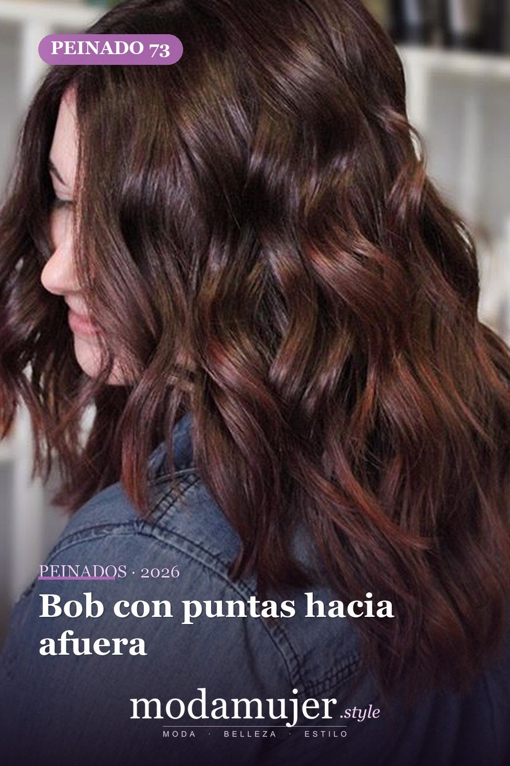 Bob con puntas hacia afuera — 80 Peinados Nuevos para Mujer para Cada Forma de Rostro