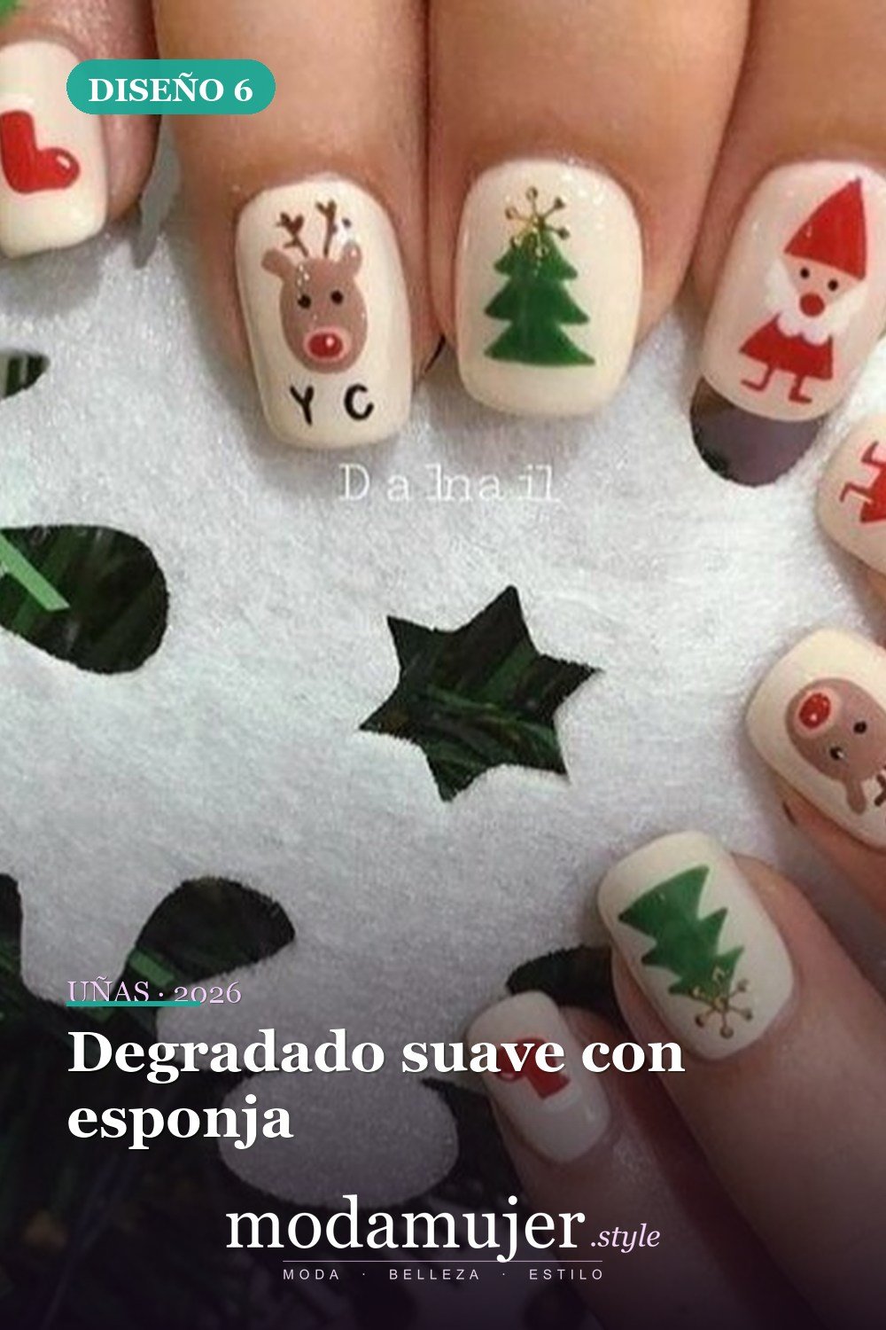 Degradado suave con esponja — 81 Diseños de uñas fáciles para principiantes