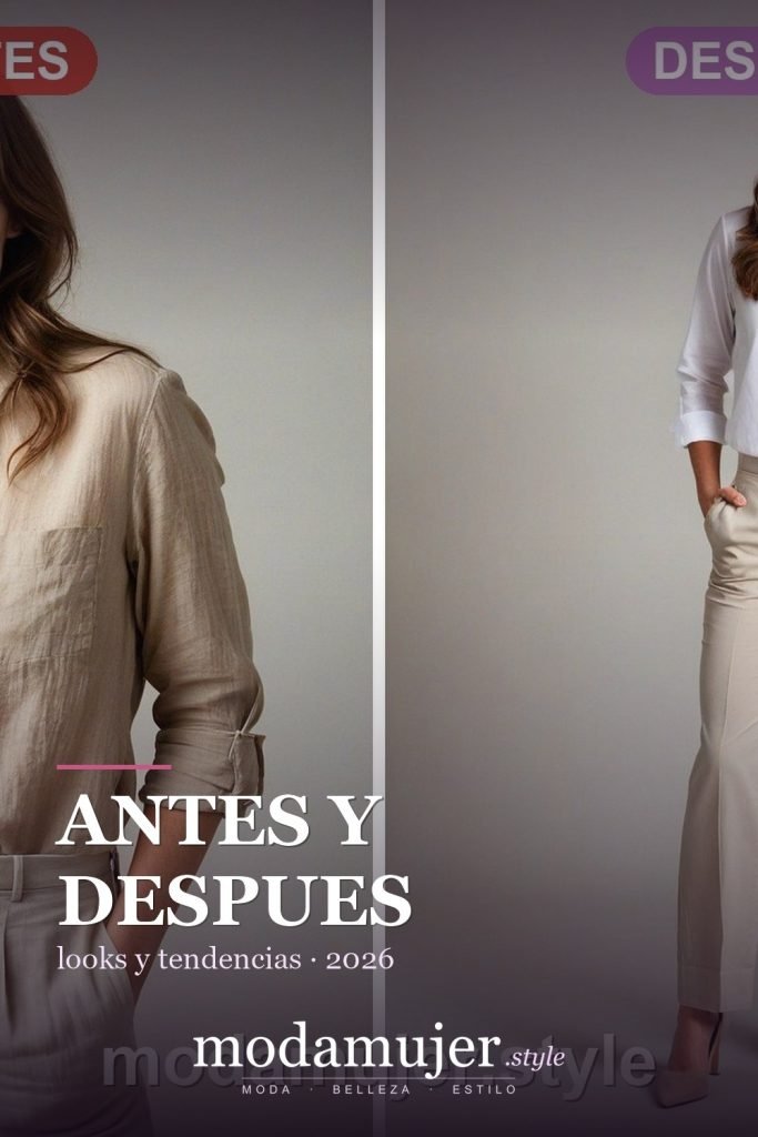 Antes y despues: 5 errores de estilo que te hacen parecer descuidada (y como solucionarlos) - ModaMujer