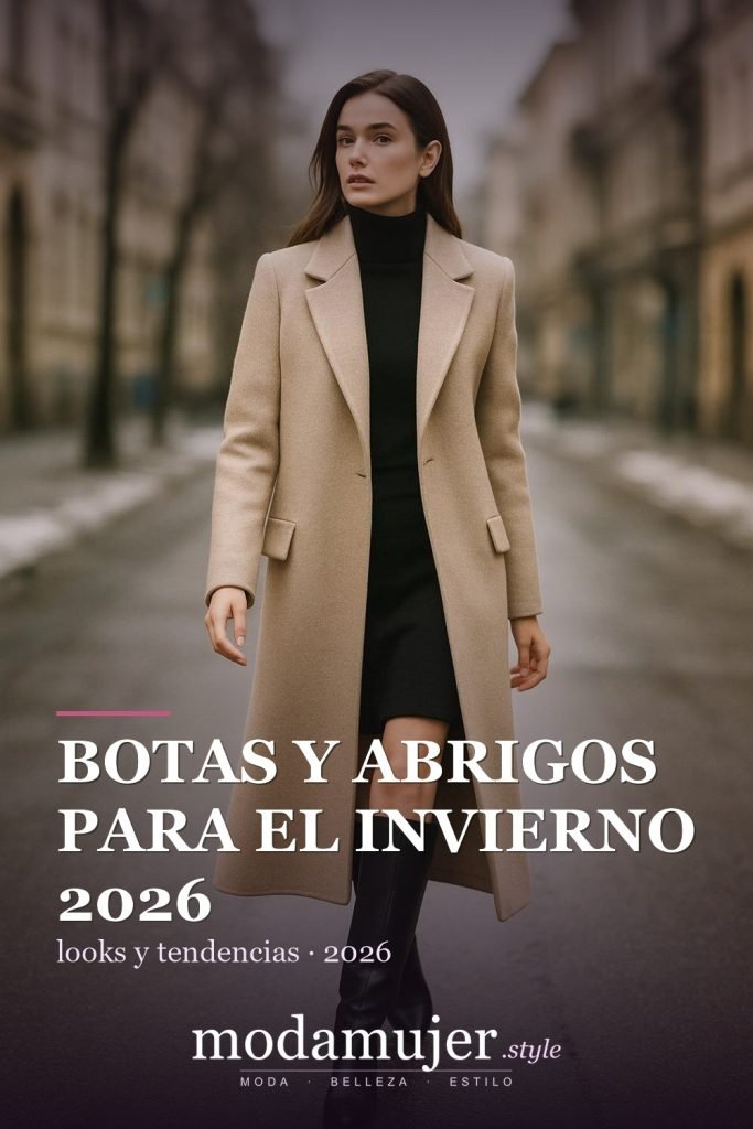 Botas y abrigos para el invierno 2026: 12 combinaciones con estilo - ModaMujer