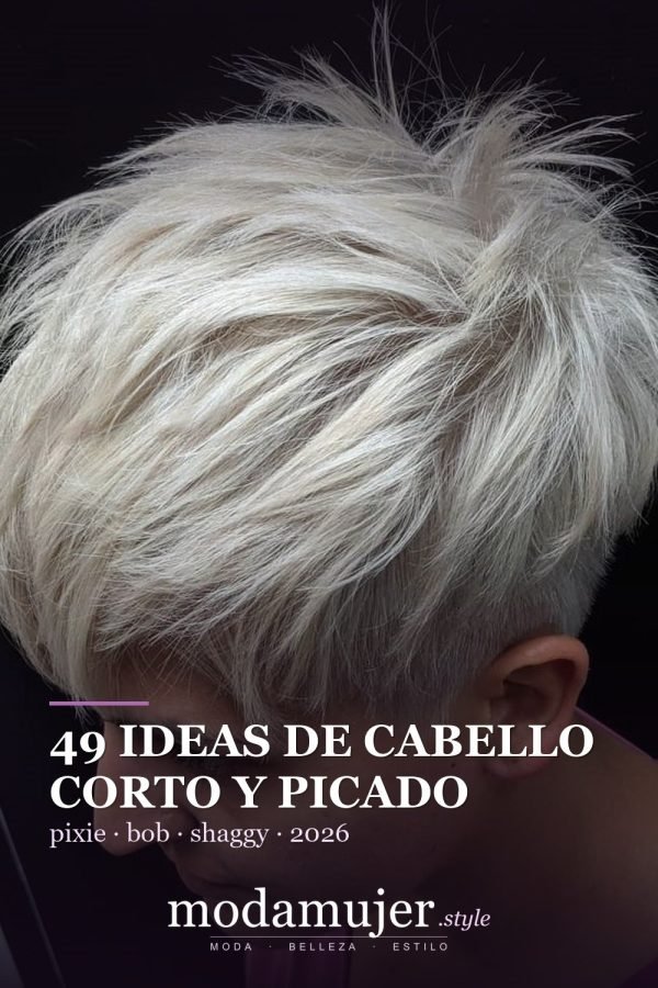 50 ideas de cabello corto y picado para 2026