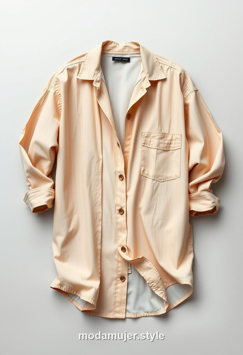 Sobrecamisa oversize relajada