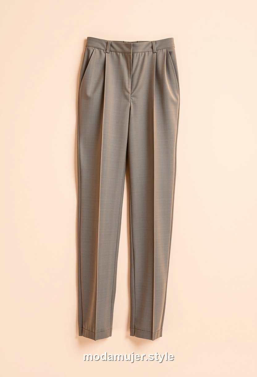 Pantalón fluido de vestir elegante