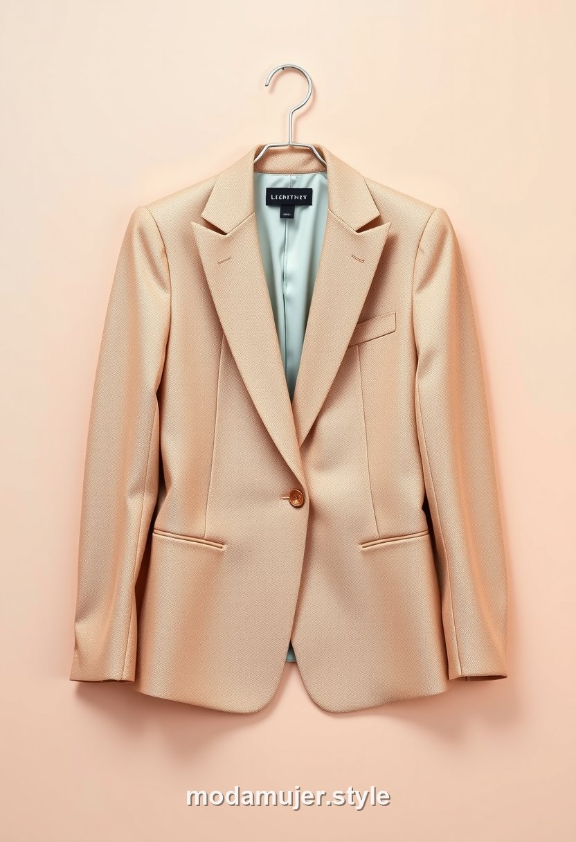 Blazer elegante entallado