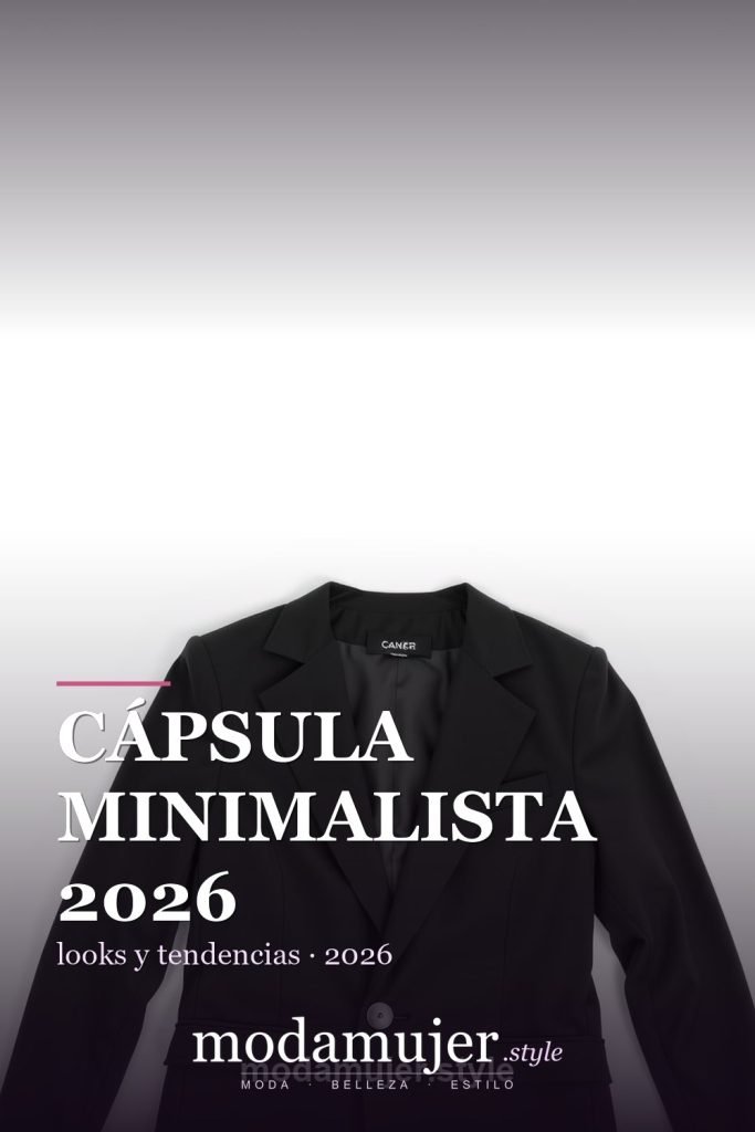 Cápsula minimalista 2026: 12 prendas neutras, +30 looks - ModaMujer