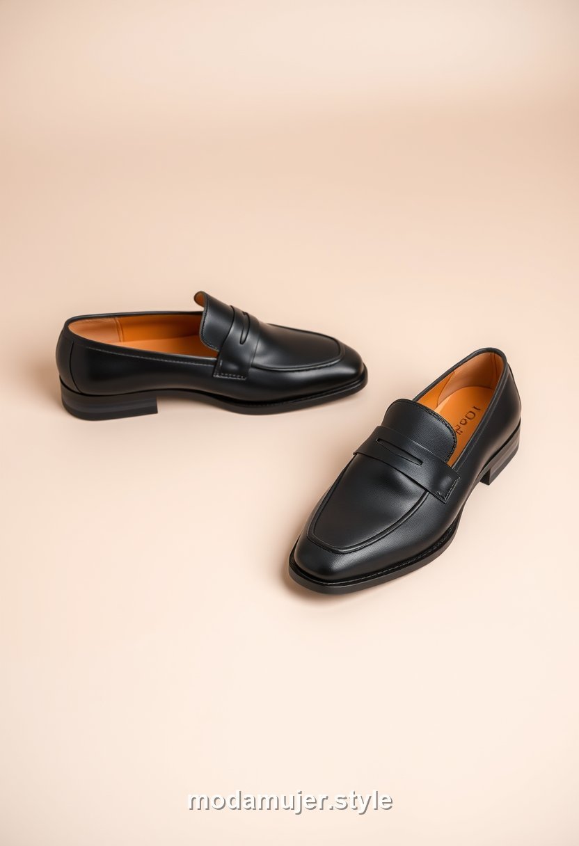 Mocasines de piel elegantes