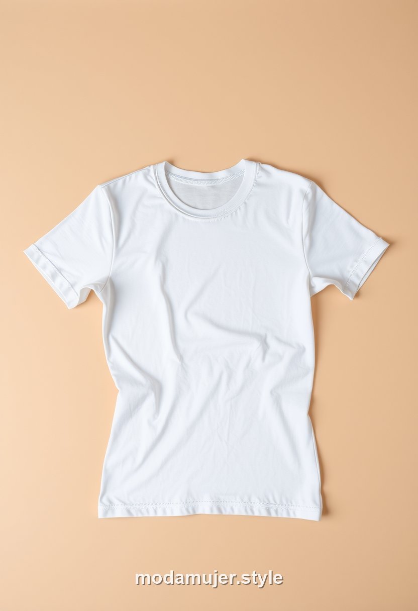 Camiseta premamá elástica básica