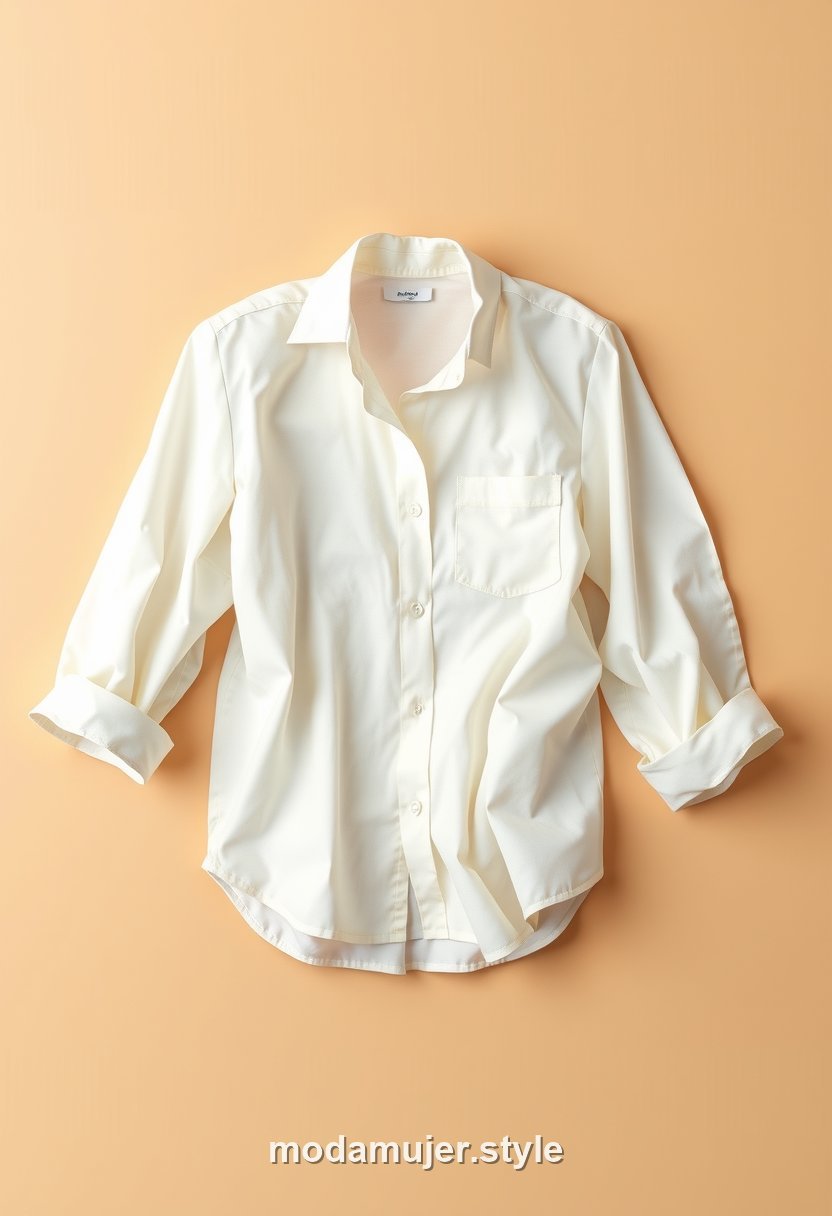 Camisa amplia fluida premamá