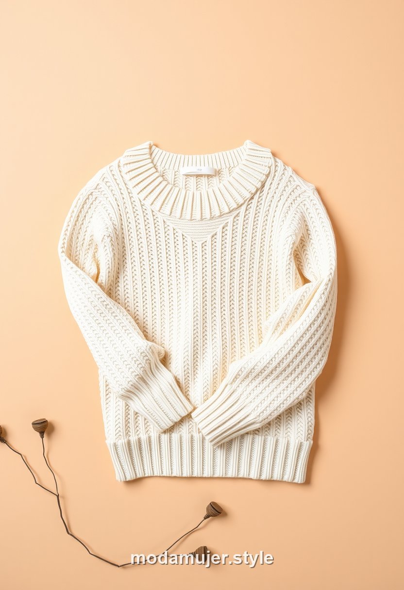 Jersey oversize de punto suave