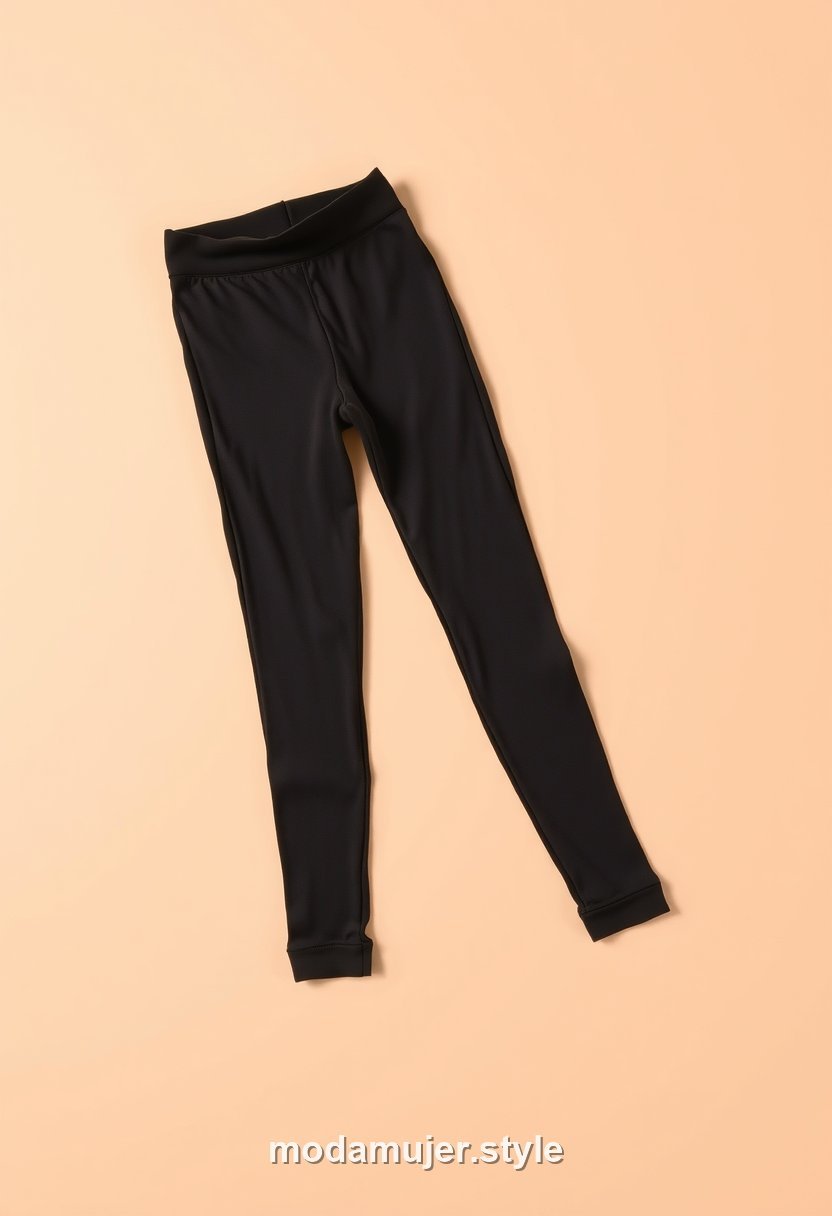 Leggings premamá con banda elástica