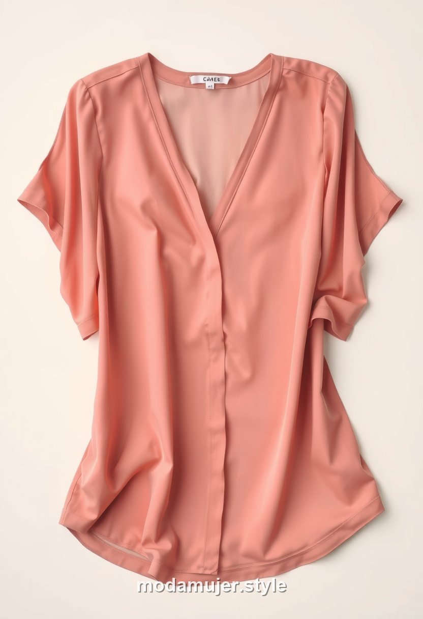 Blusa fluida de buena caída