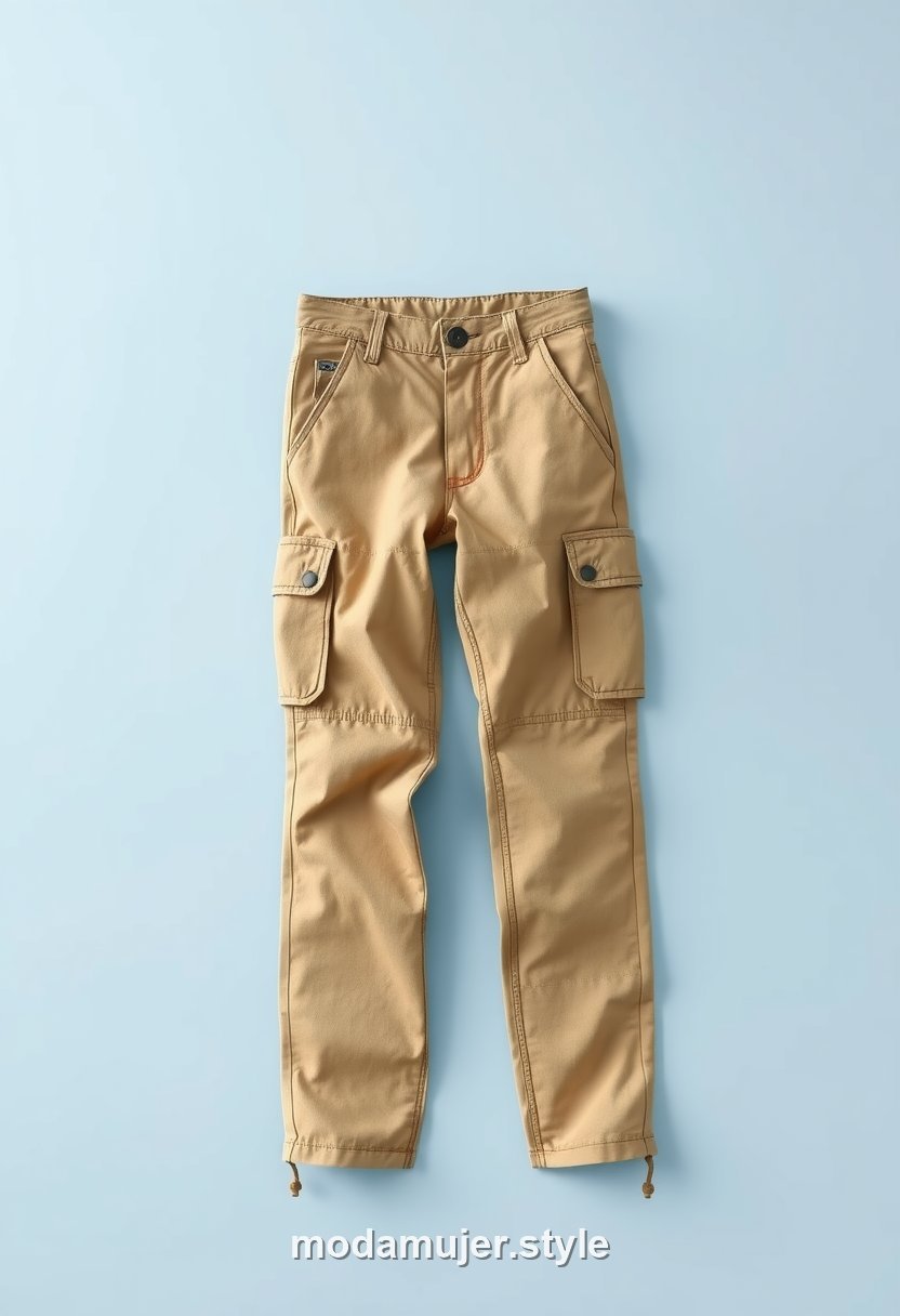 Pantalón cargo con bolsillos