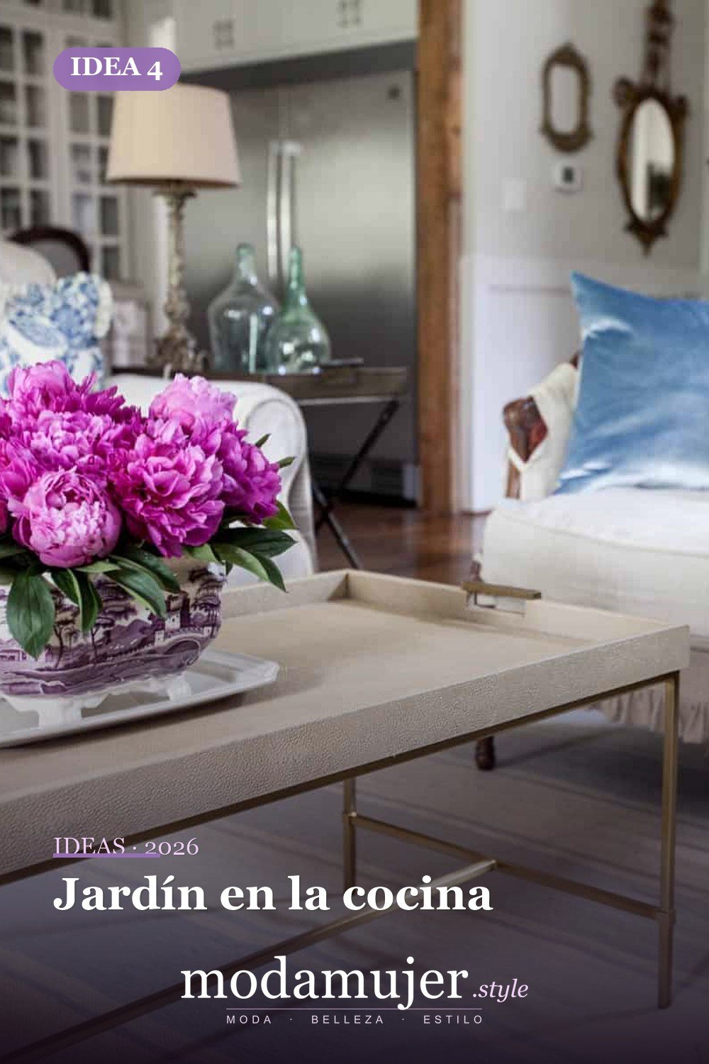 Jardín en la cocina — Ideas de decoración encantadoras llenas de vegetación