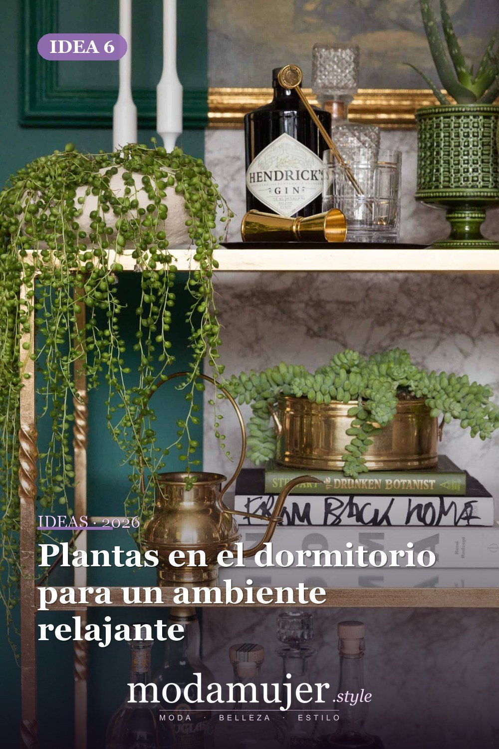 Plantas en el dormitorio para un ambiente relajante — Ideas de decoración encantadoras llenas de vegetación