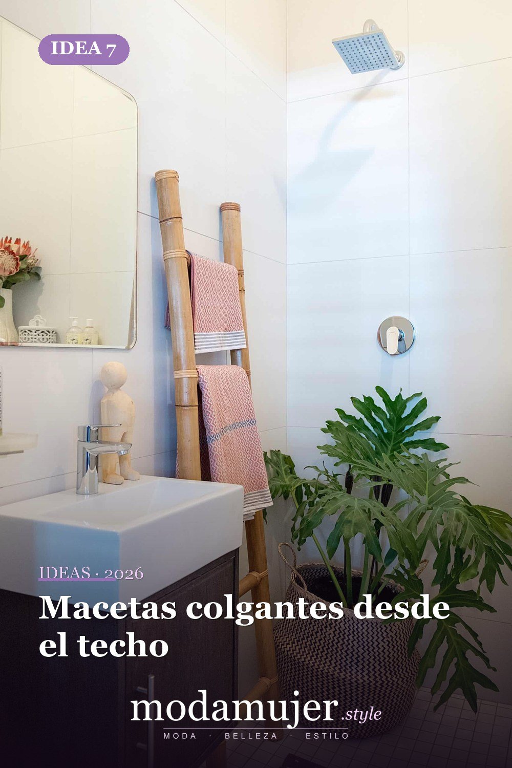 Macetas colgantes desde el techo — Ideas de decoración encantadoras llenas de vegetación