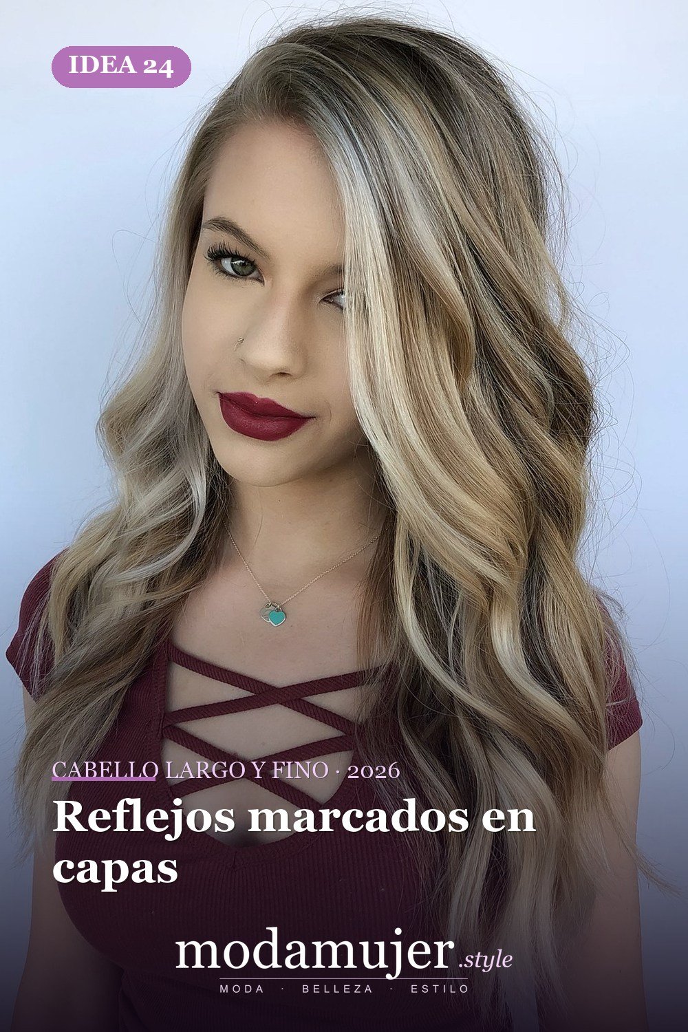 Reflejos marcados en capas