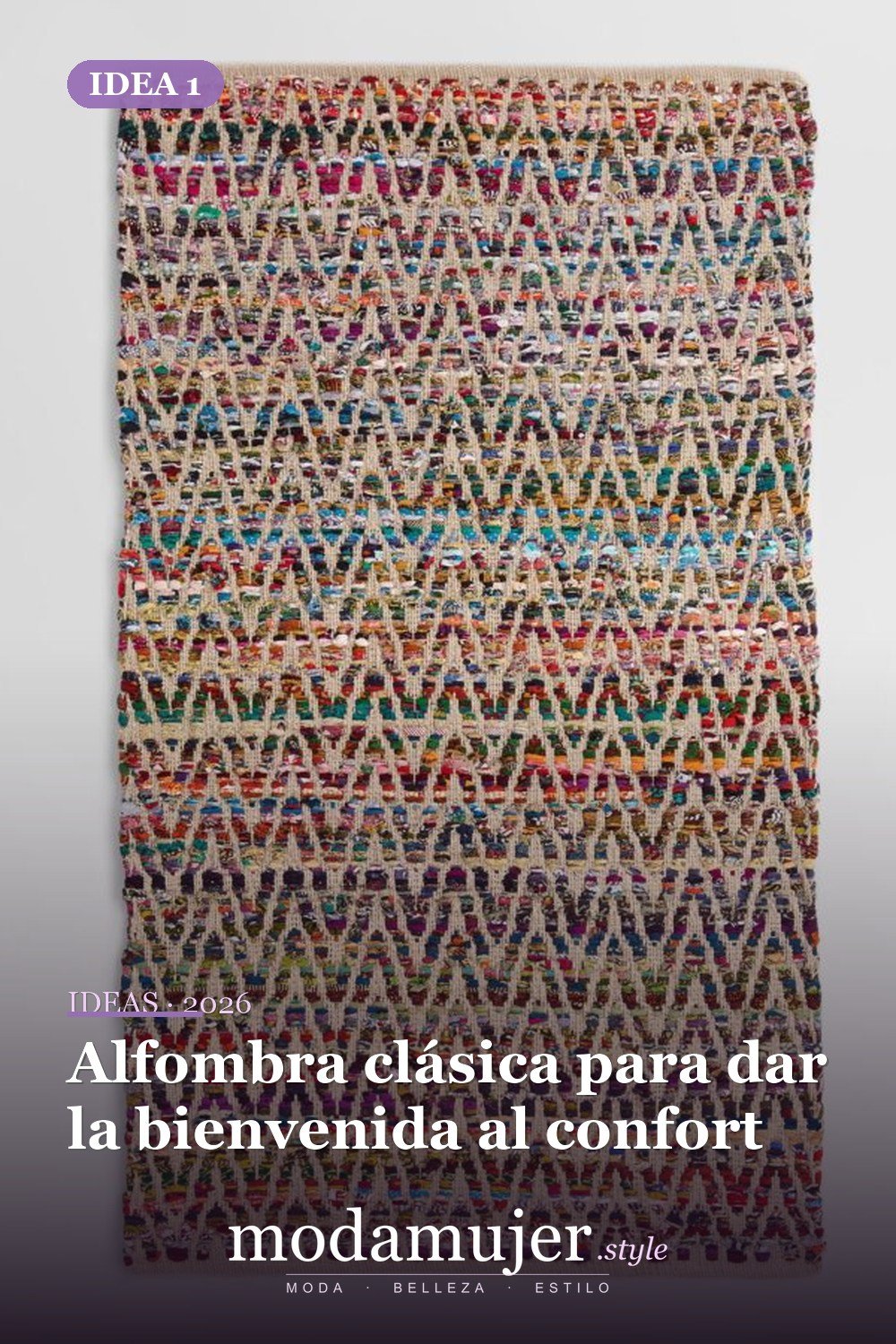 Alfombra clásica para dar la bienvenida al confort — Cree un poco de comodidad adicional con estas 40 alfombras de cocina