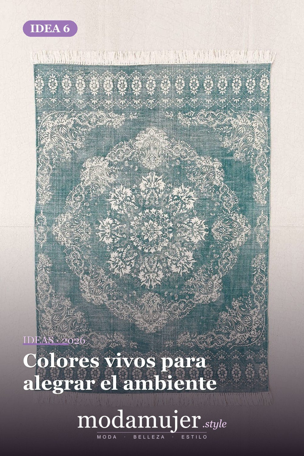 Colores vivos para alegrar el ambiente — Cree un poco de comodidad adicional con estas 40 alfombras de cocina