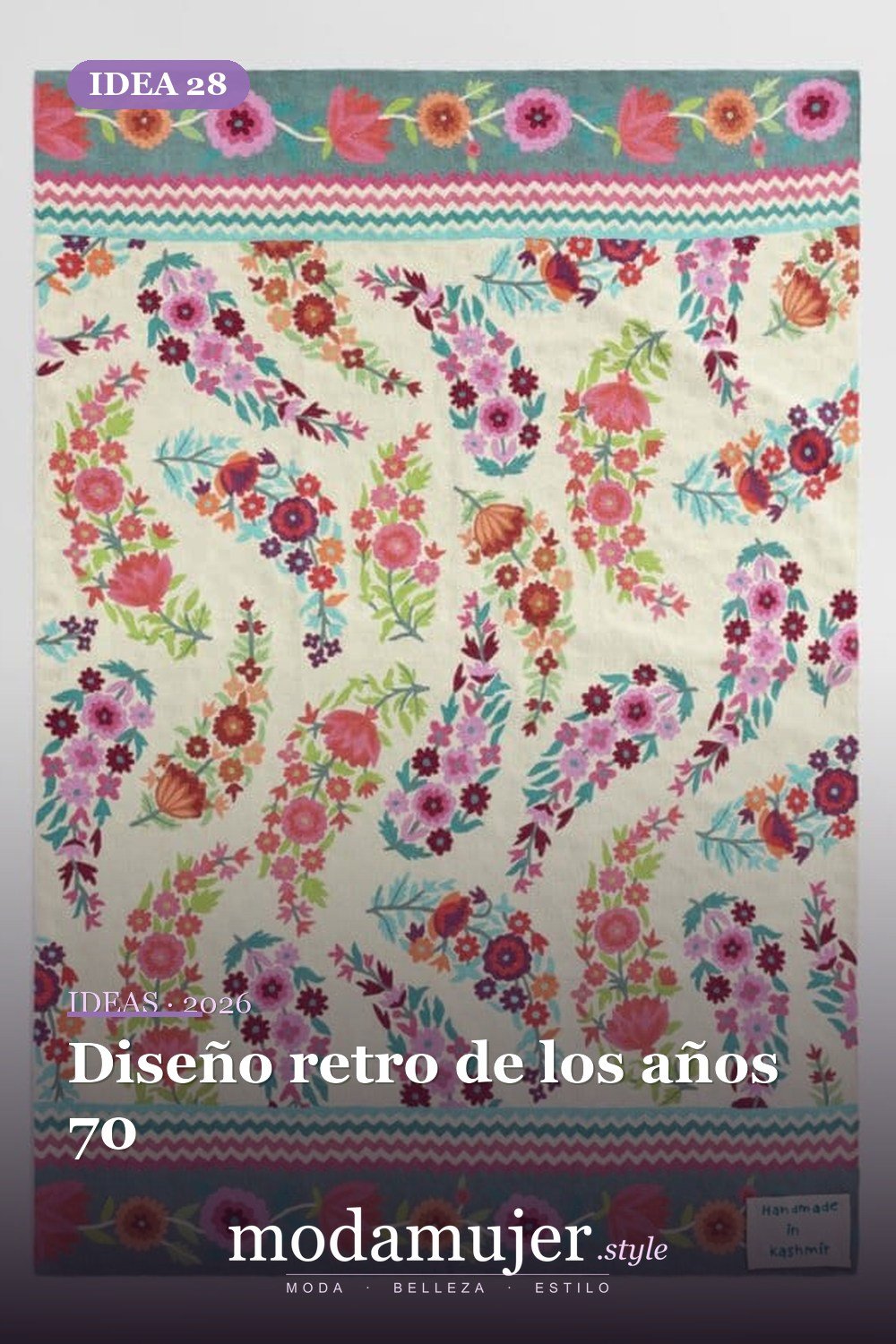Diseño retro de los años 70 — Cree un poco de comodidad adicional con estas 40 alfombras de cocina