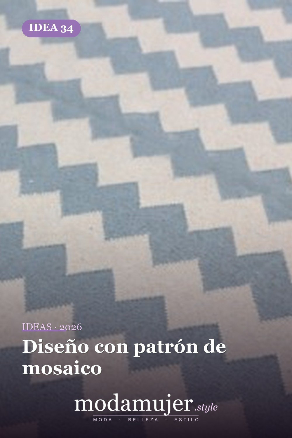 Diseño con patrón de mosaico — Cree un poco de comodidad adicional con estas 40 alfombras de cocina