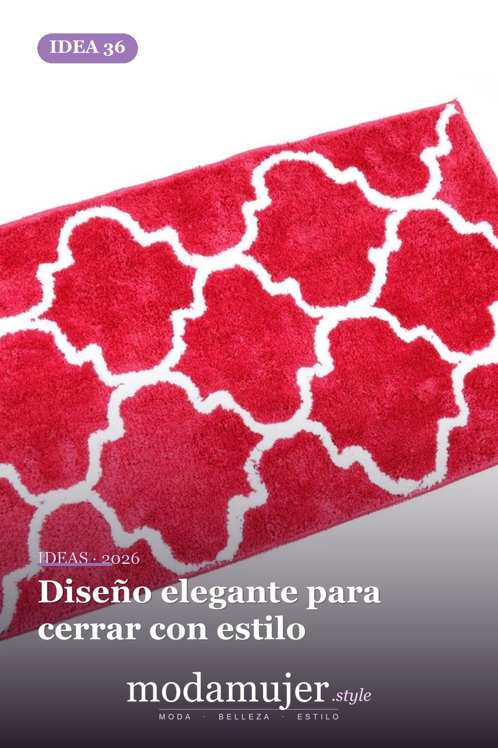 Diseño elegante para cerrar con estilo — Cree un poco de comodidad adicional con estas 40 alfombras de cocina