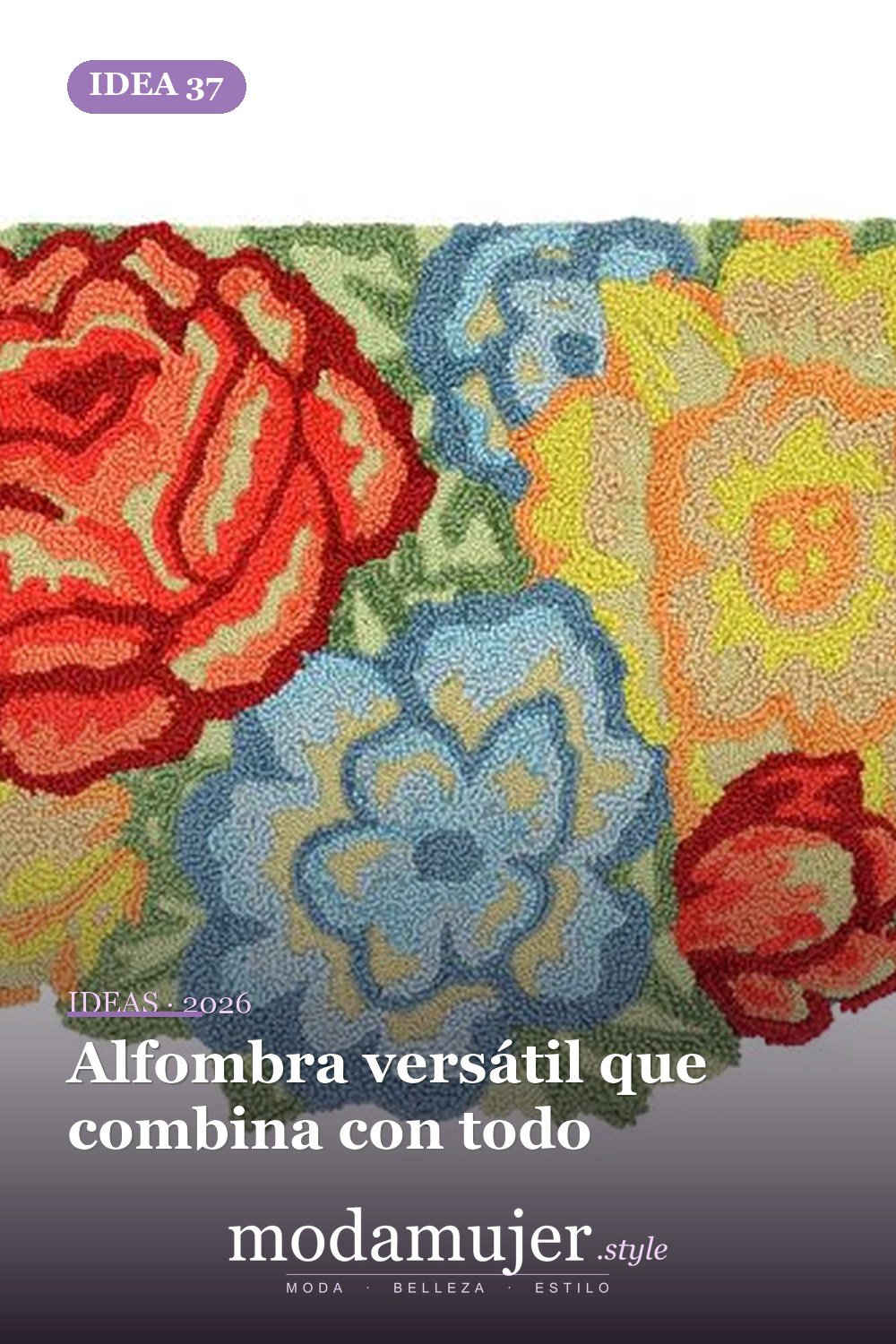 Alfombra versátil que combina con todo — Cree un poco de comodidad adicional con estas 40 alfombras de cocina