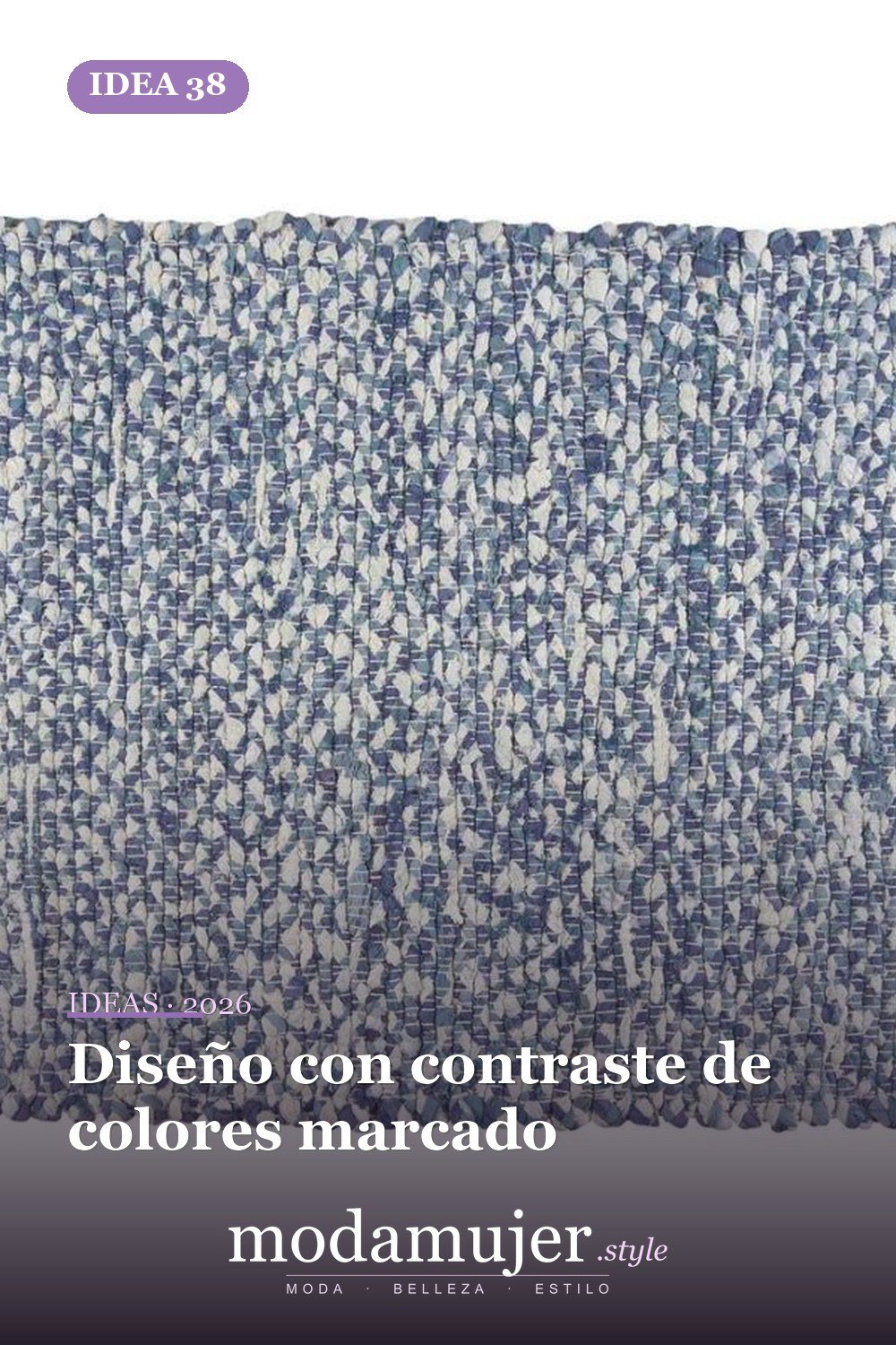 Diseño con contraste de colores marcado — Cree un poco de comodidad adicional con estas 40 alfombras de cocina
