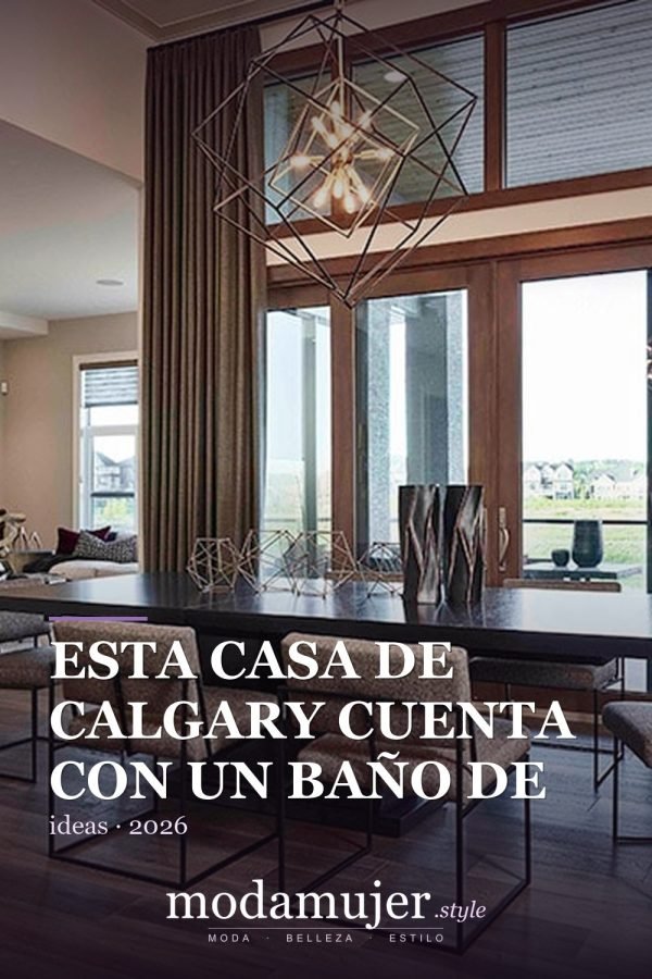 Esta casa de Calgary cuenta con un baño de ensueño que querrás para ti