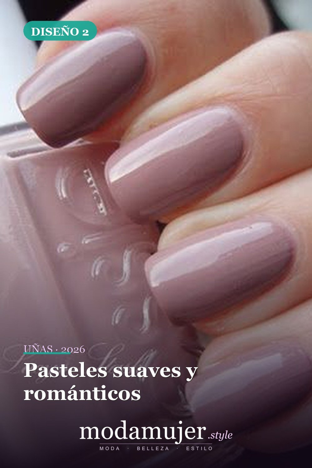 Pasteles suaves y románticos — Las 7 tendencias de uñas más grandes del verano