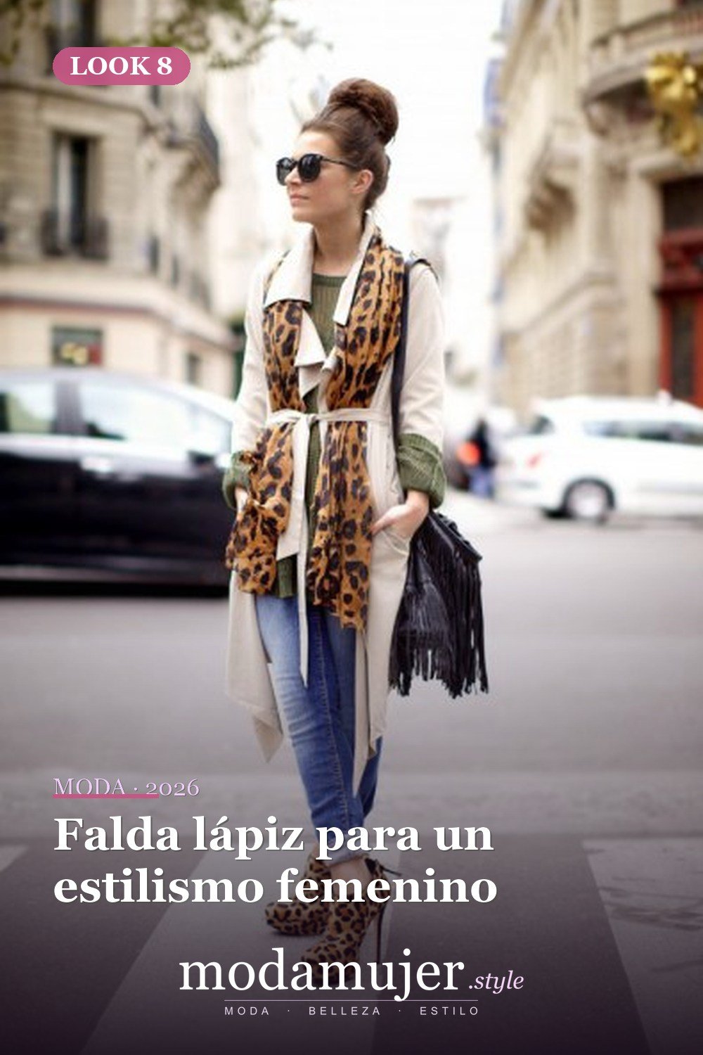 Falda lápiz para un estilismo femenino — Cómo usar tacones de botín: las mejores 13 ideas únicas y geniales para mujeres