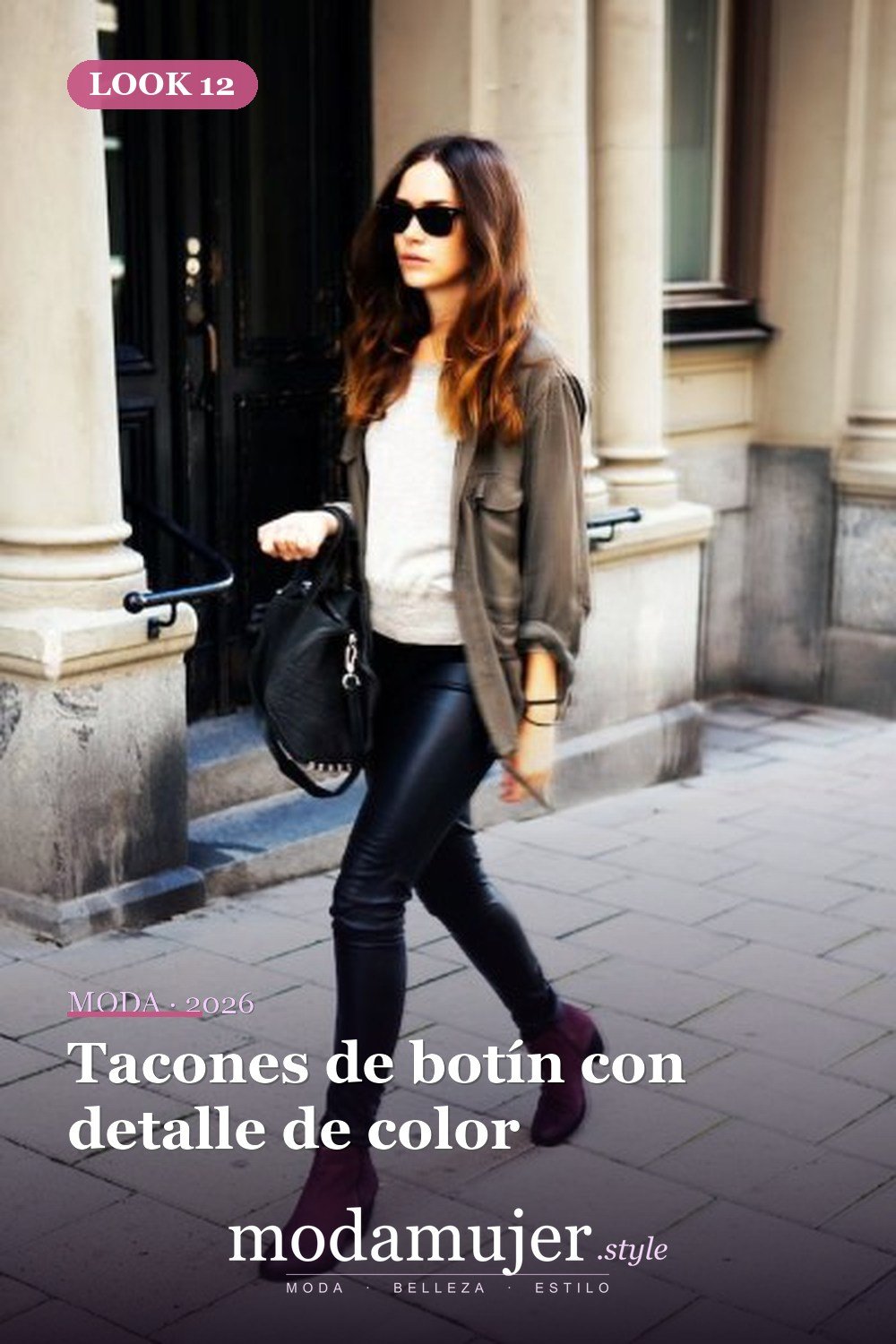 Tacones de botín con detalle de color — Cómo usar tacones de botín: las mejores 13 ideas únicas y geniales para mujeres