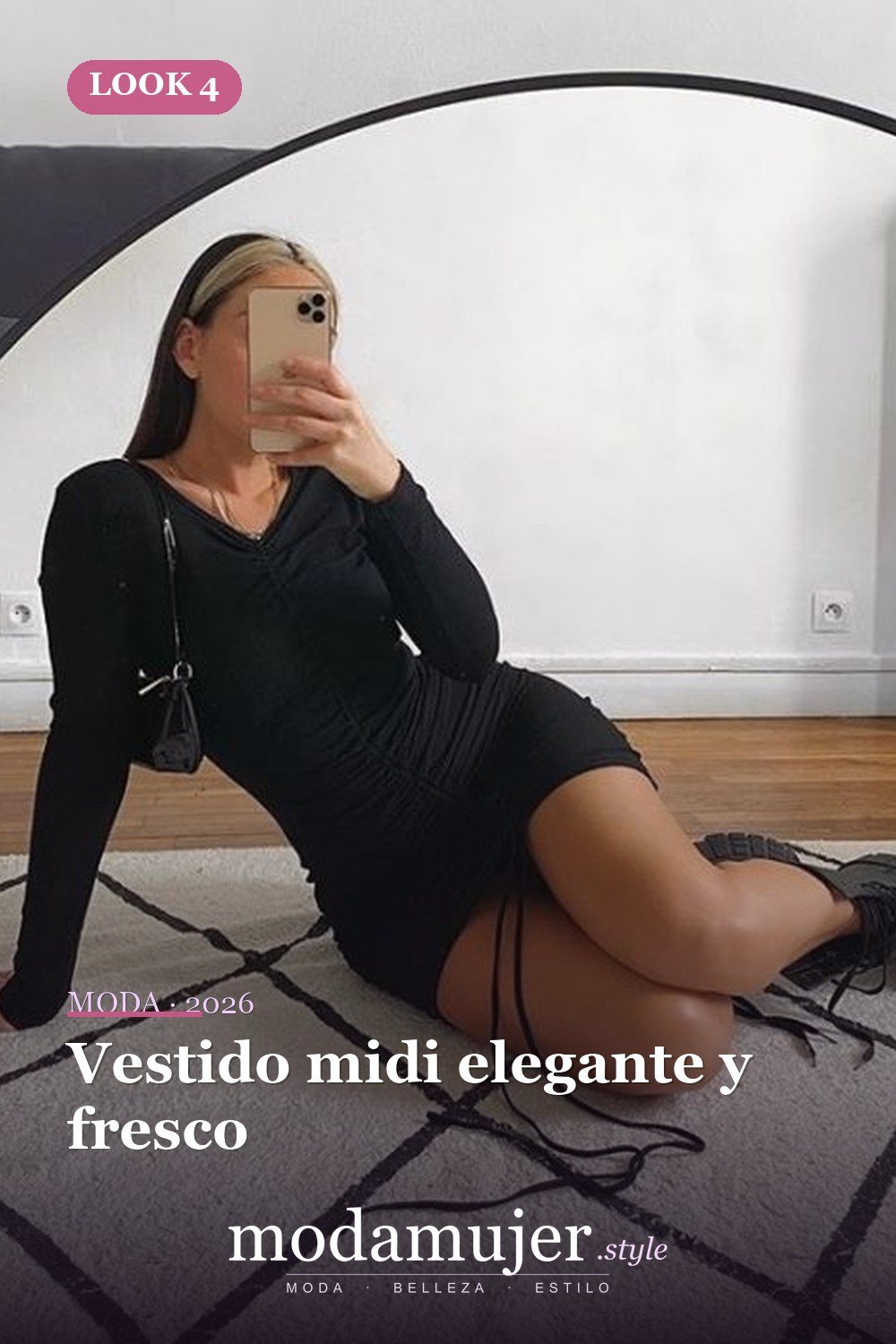 Vestido midi elegante y fresco — Looks con vestido para el verano: ideas para estar frescas y guapas