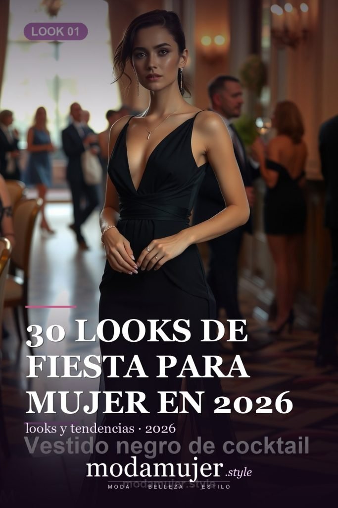 30 looks de fiesta para mujer en 2026: ideas para eventos y noche - ModaMujer
