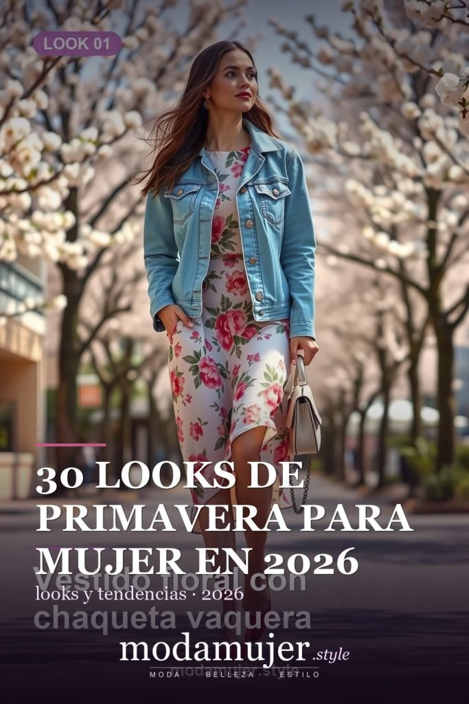 30 looks de primavera para mujer en 2026: ideas de entretiempo - ModaMujer