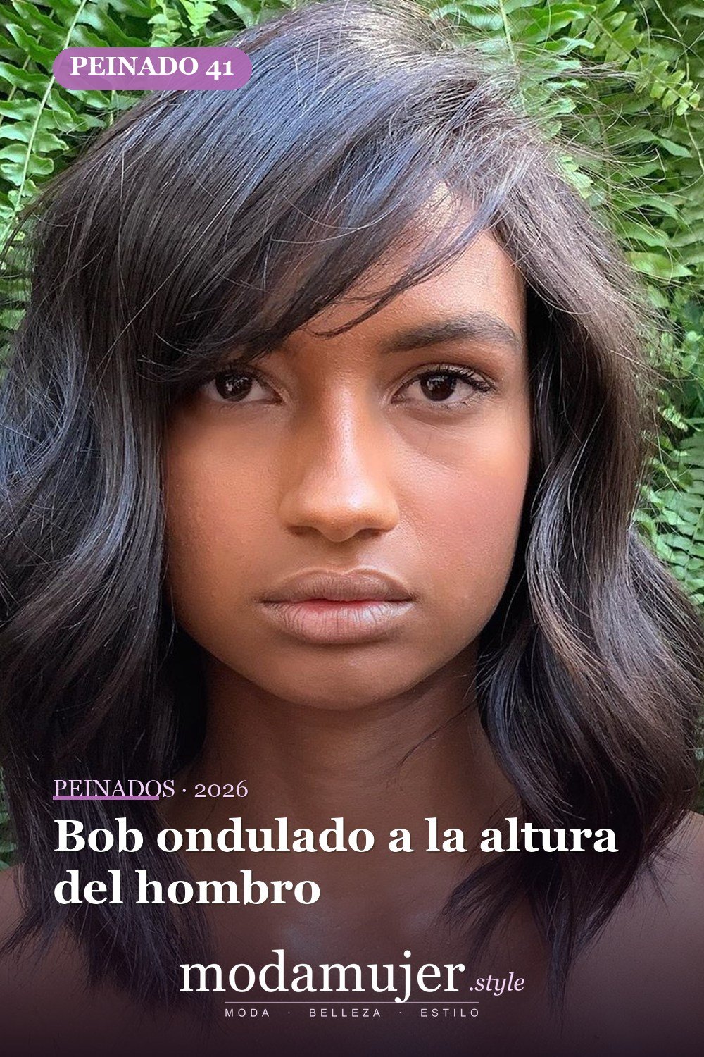 Bob ondulado a la altura del hombro — Los 47 mejores cortes de pelo bob para 2026