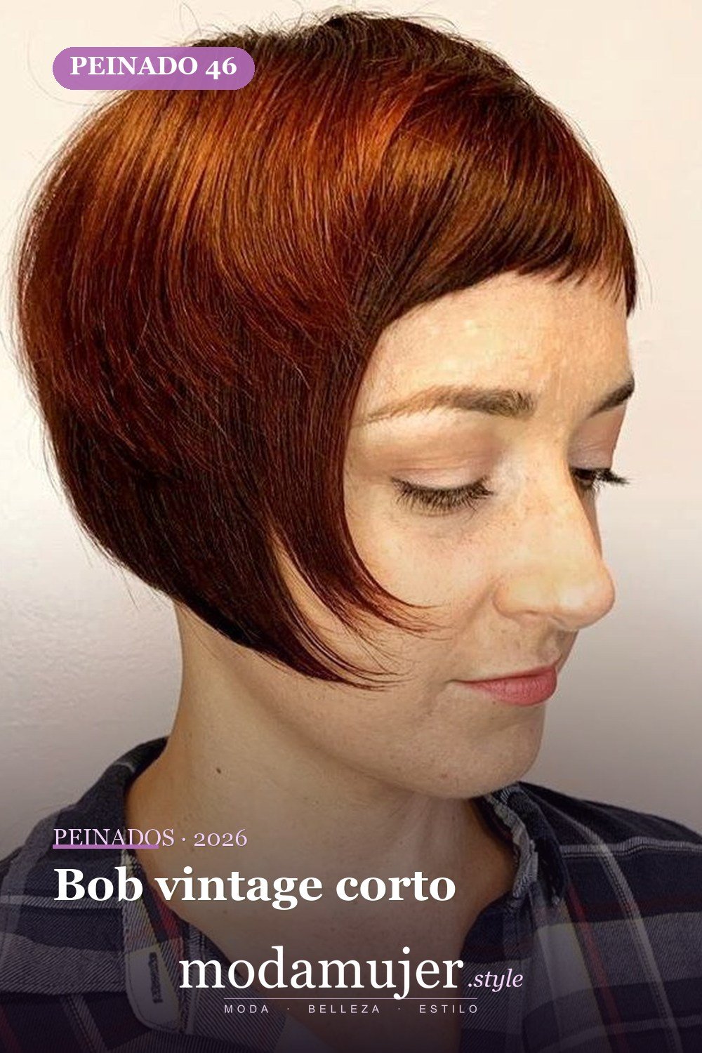 Bob vintage corto — Los 47 mejores cortes de pelo bob para 2026