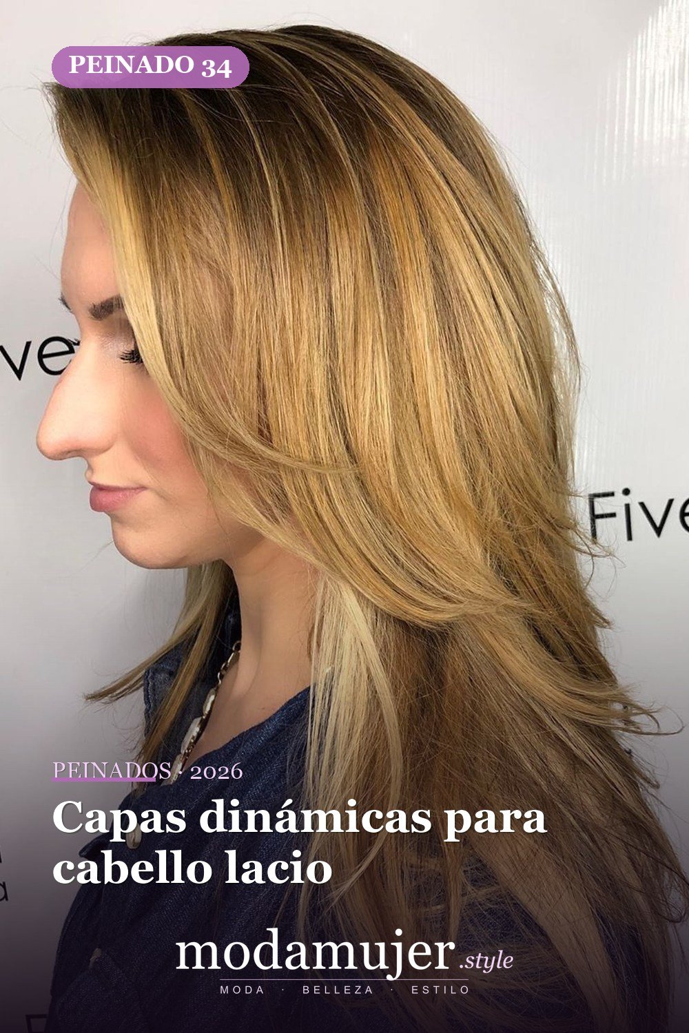 Capas dinámicas para cabello lacio — Los 49 mejores cortes de pelo en capas y peinados para 2026