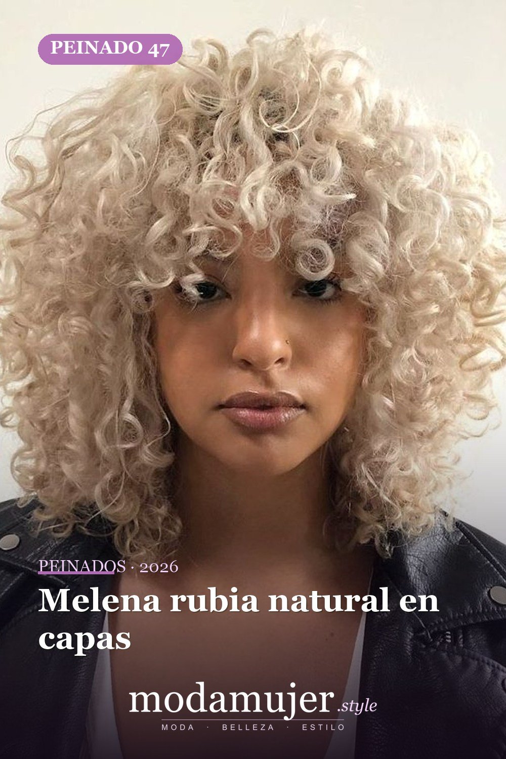 Melena rubia natural en capas — Los 49 mejores cortes de pelo en capas y peinados para 2026