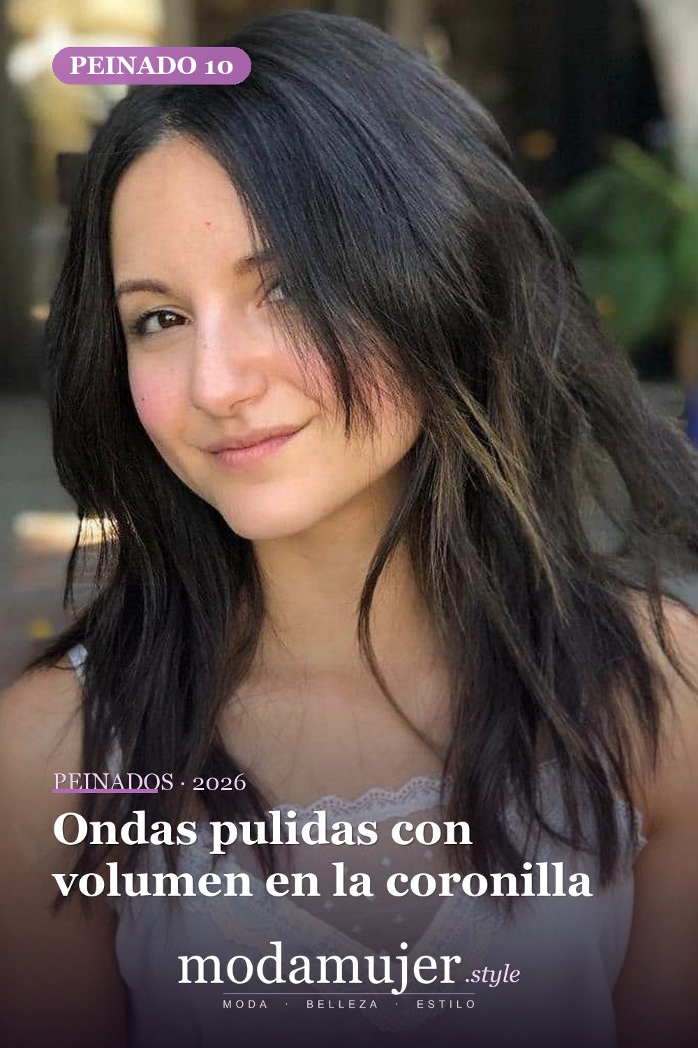 Ondas pulidas con volumen en la coronilla — Los 50 mejores cortes de pelo para caras cuadradas que definitivamente funcionan