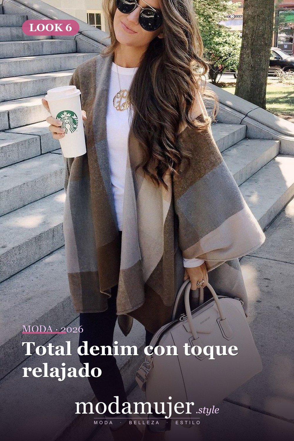 Total denim con toque relajado — Más de 21 ideas de trajes de invierno para mujeres casuales y sexys