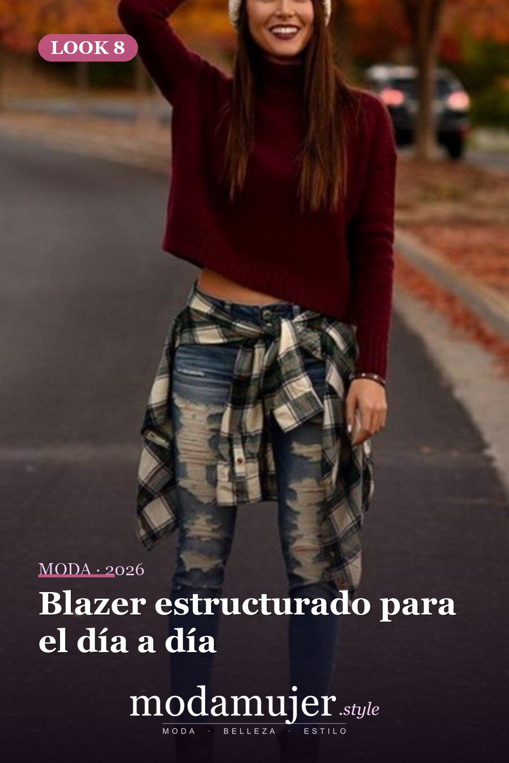 Blazer estructurado para el día a día — Más de 21 ideas de trajes de invierno para mujeres casuales y sexys